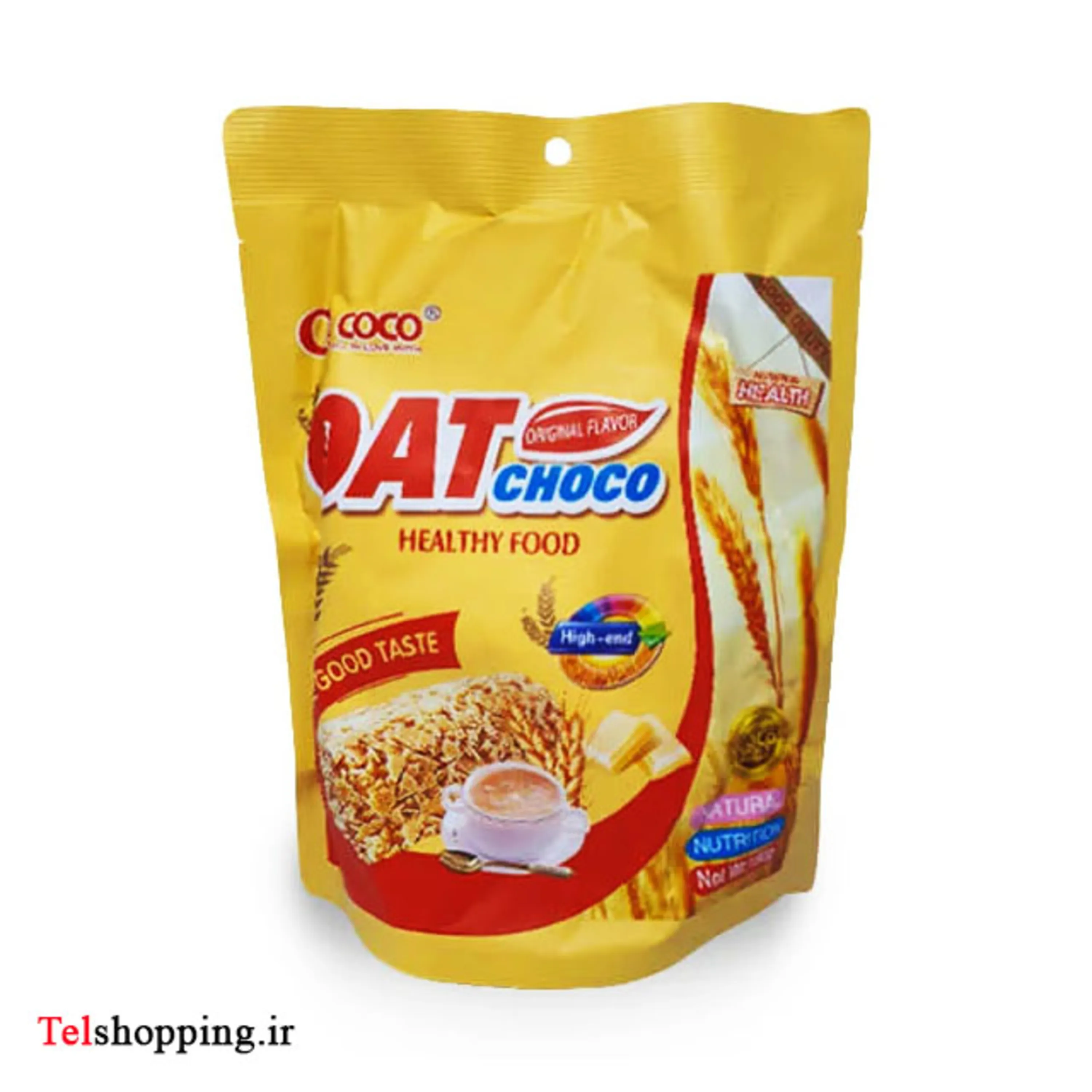 شکلات غلات اوت چوکو Oat choco مدل کوکو COCO وزن 400 گرم